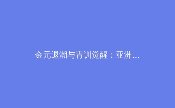 金元退潮与青训觉醒：亚洲足球新周期下的战略博弈 - 3